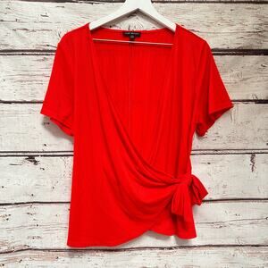 LANE BRYANT Red Top Sz 14 16